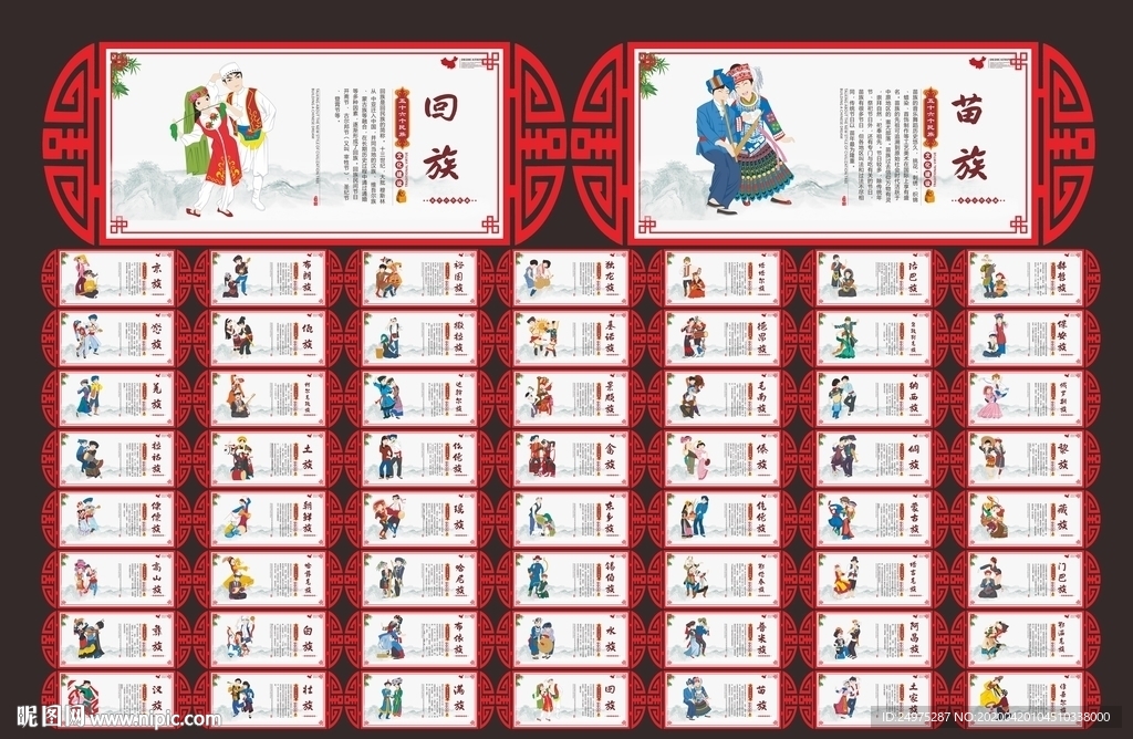 56个民族