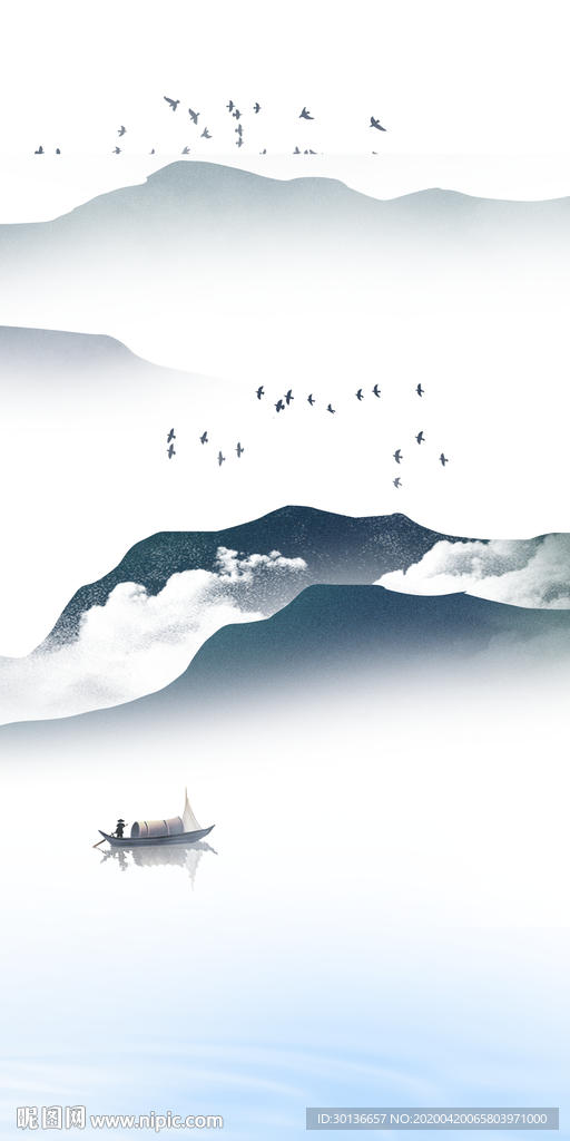 意境 高雅玄关画 TIF分层