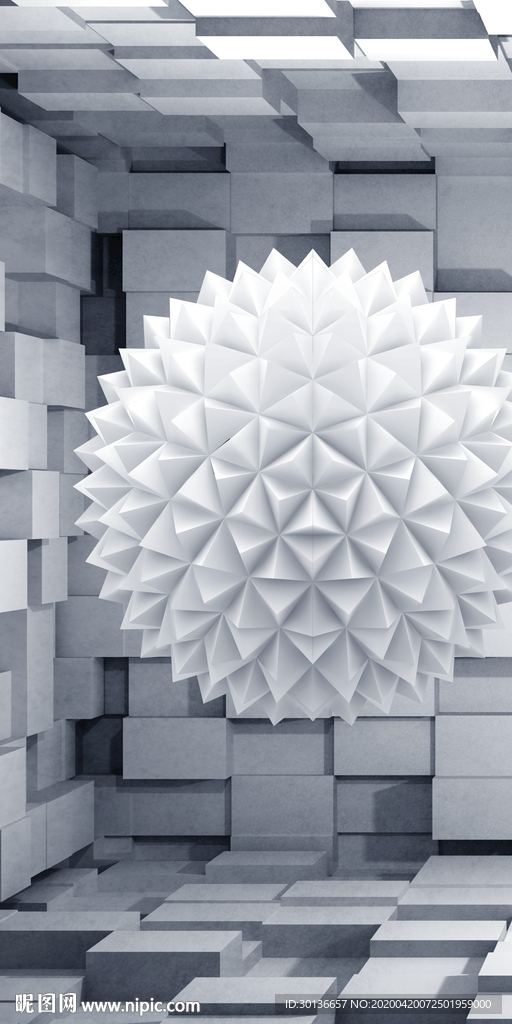 高雅立体玄关画 TIF分层