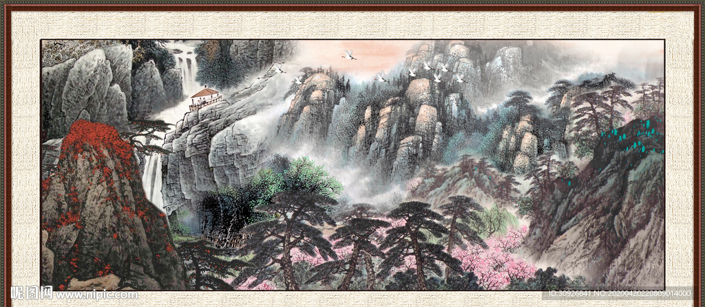 国画山水