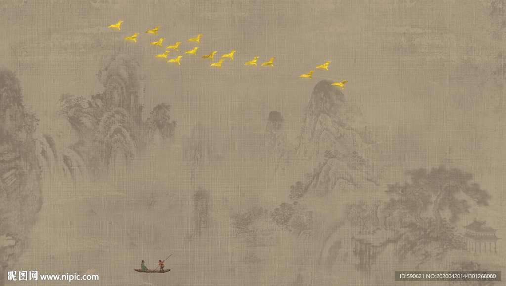 国画山水