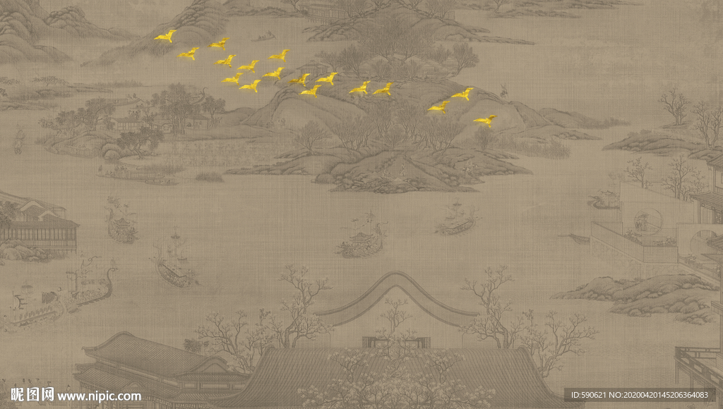 国画山水