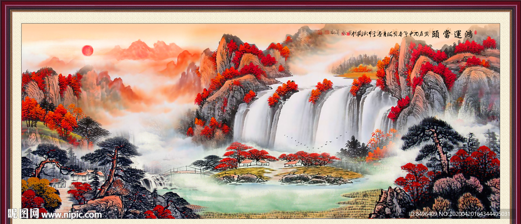 国画山水国画山水国画