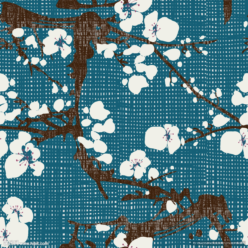 古典梅花图案