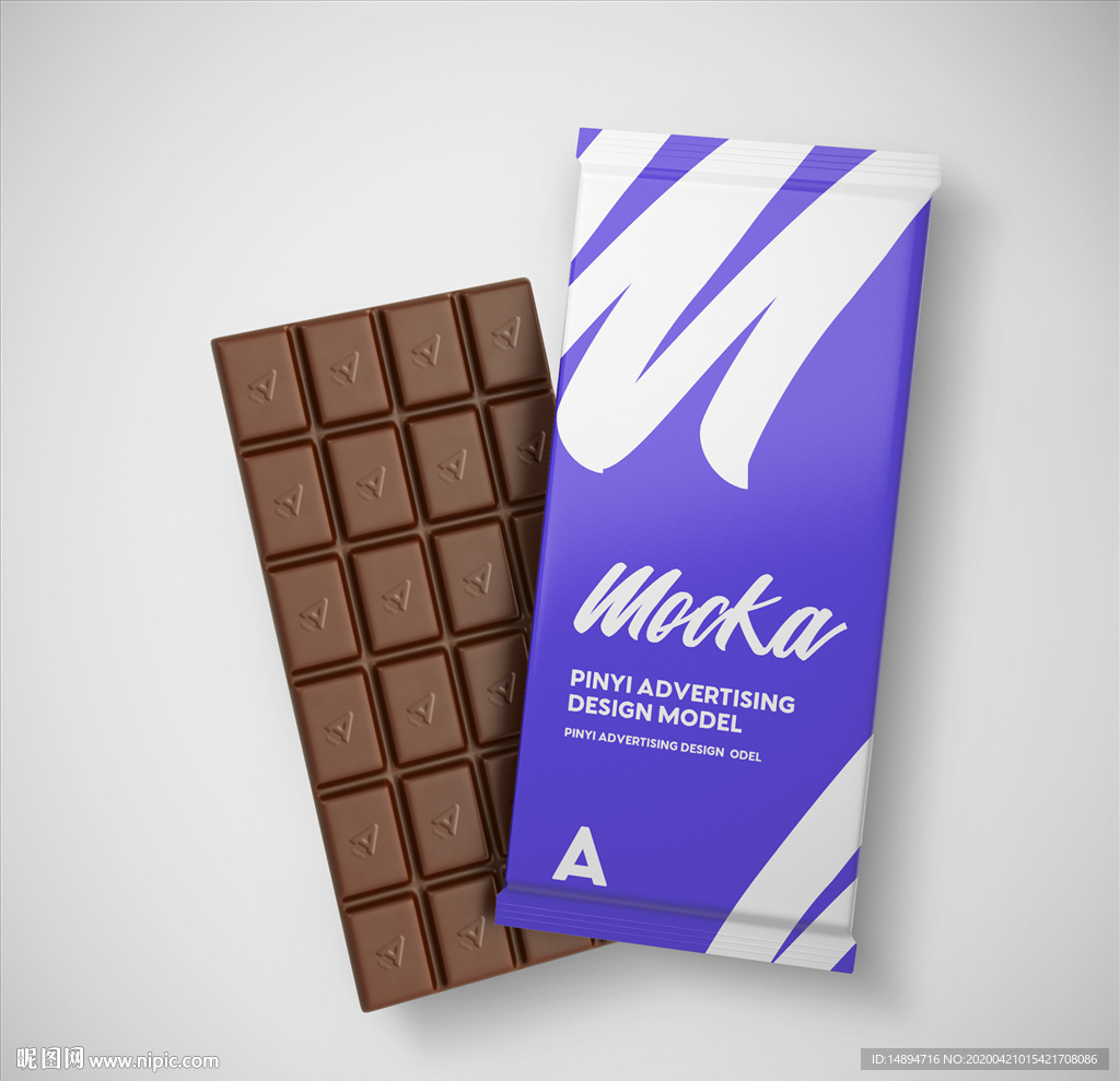 巧克力包装样机图片