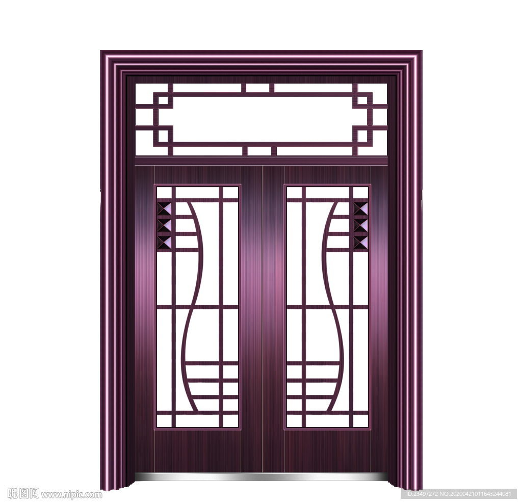 仿铜门