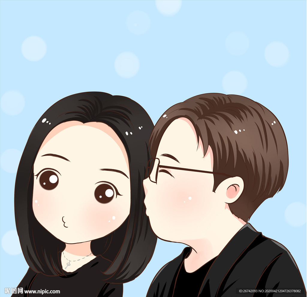 日常情侣 PSD精细分层人物