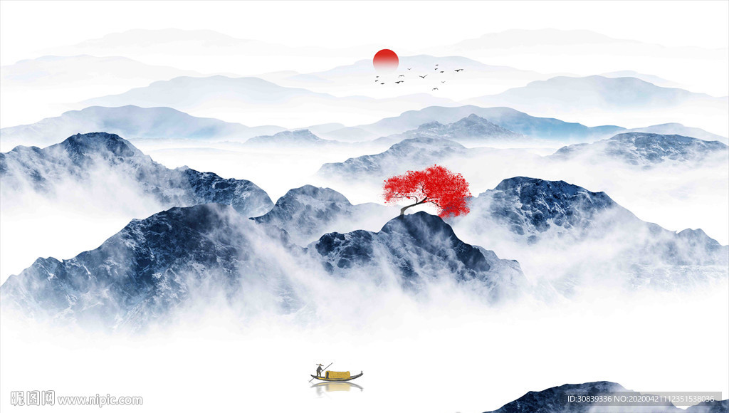 山水画