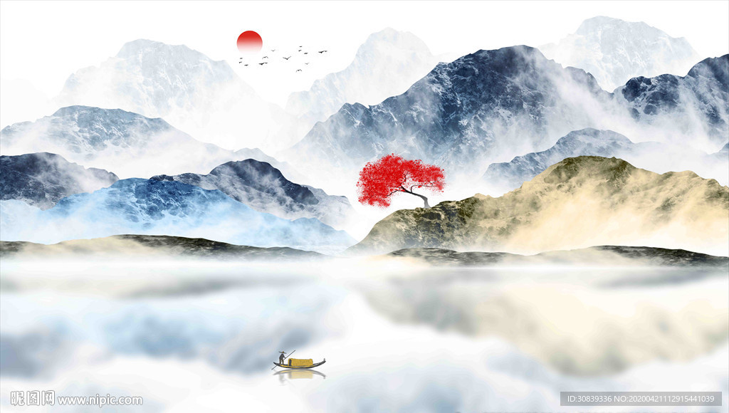 水墨山水