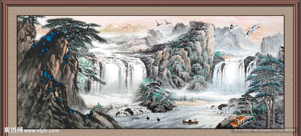 国画山水