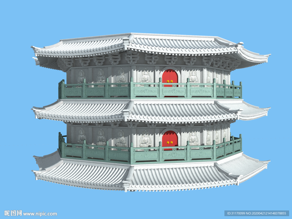 石塔细部