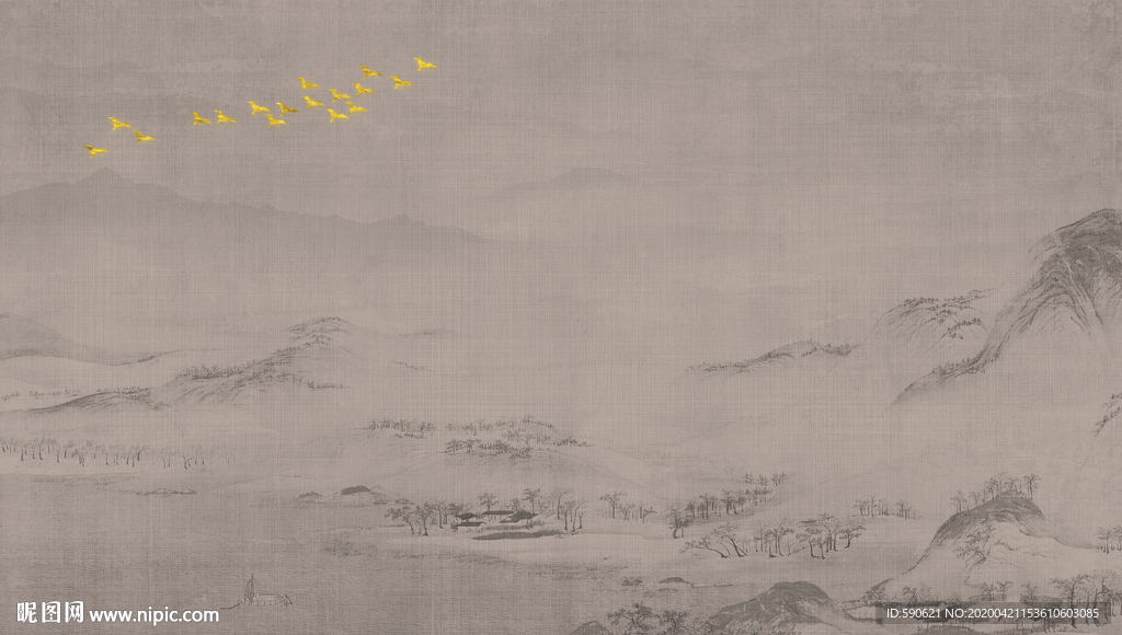 国画山水