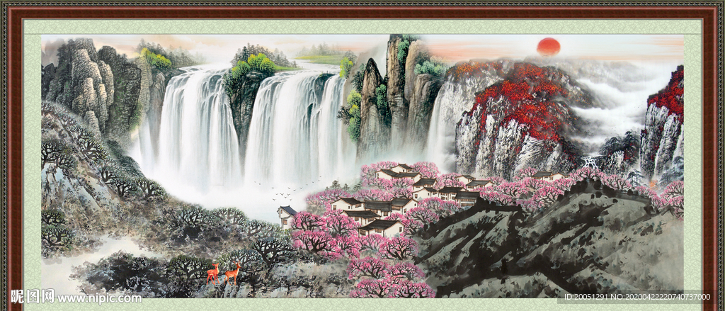 国画山水