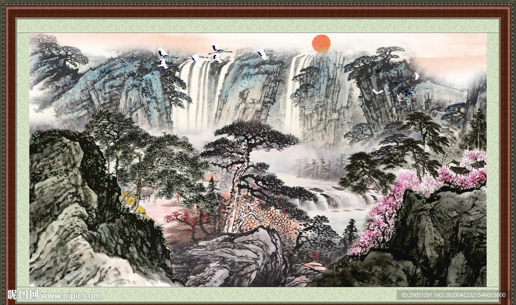 国画山水