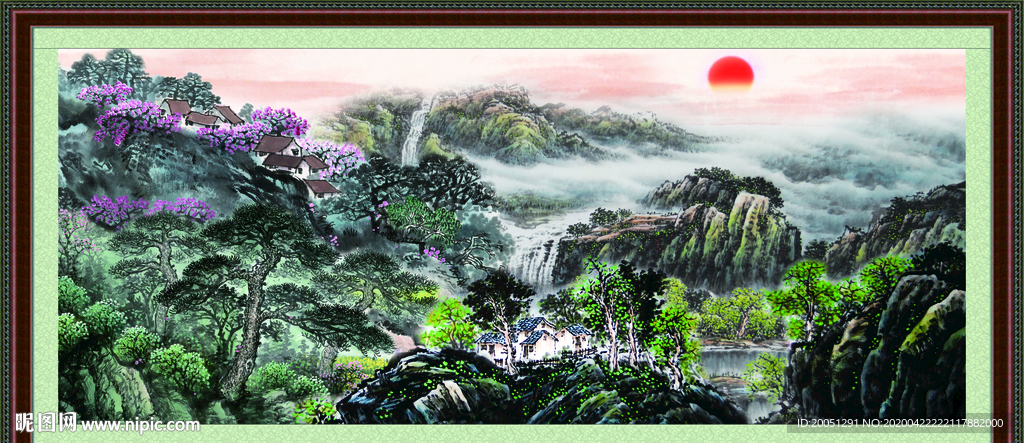 国画山水