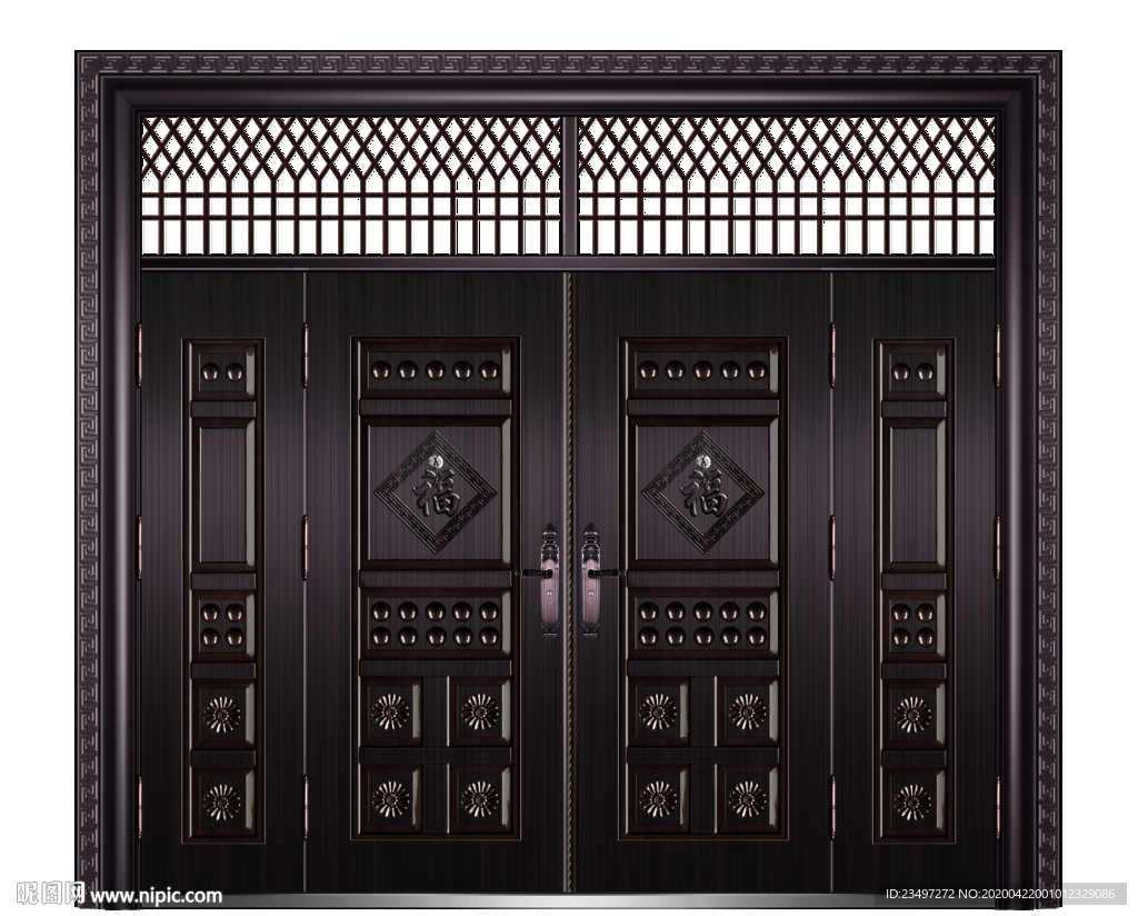 仿铜门