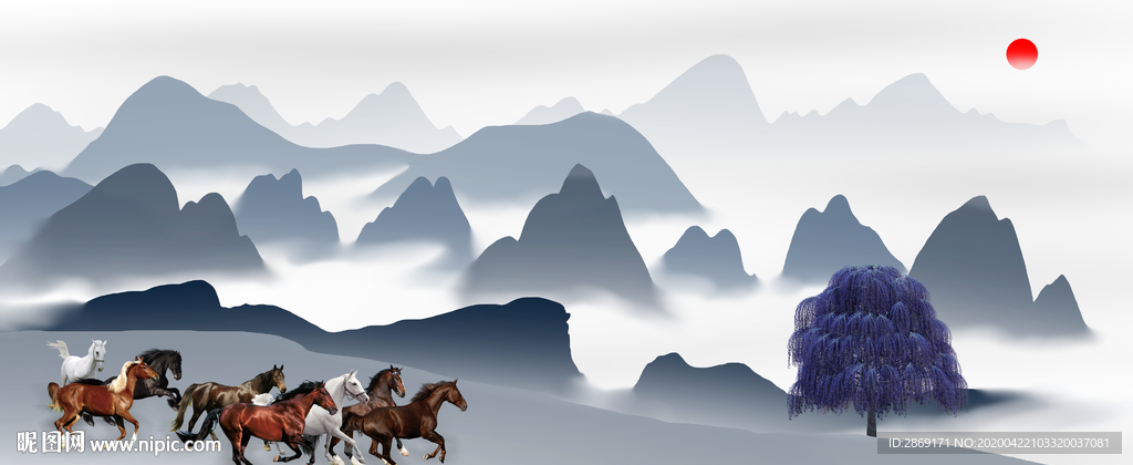 八骏图