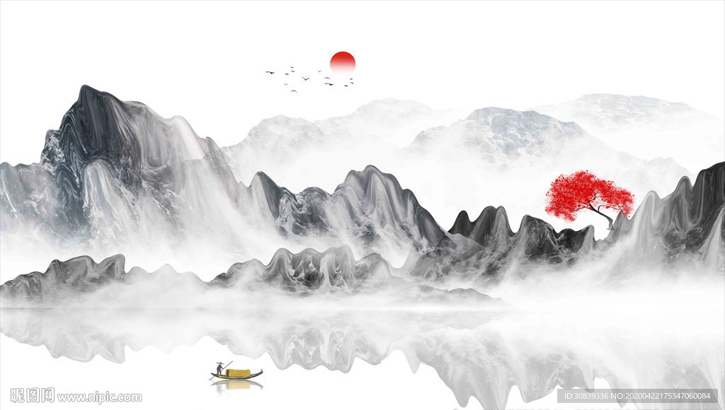 水墨山水