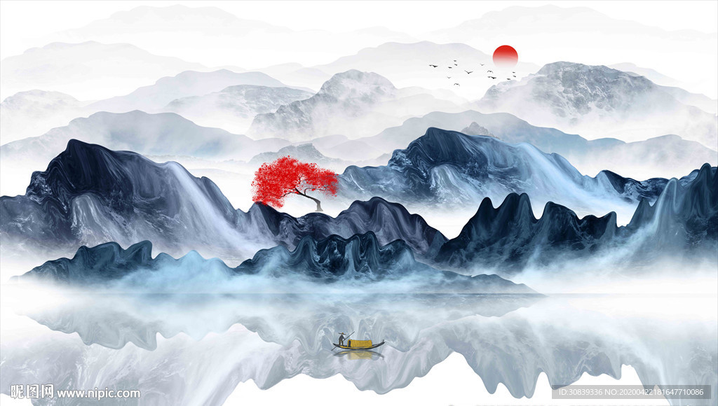 山水画