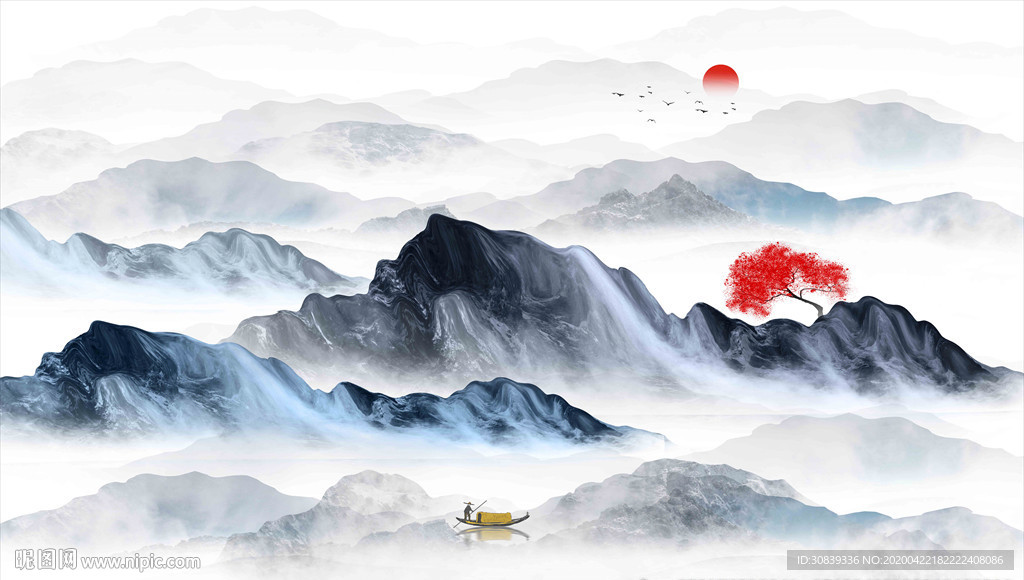 山水画