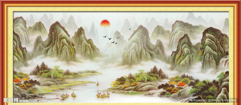 山水画