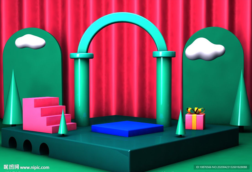 C4D 场景 C4D设计 颁奖