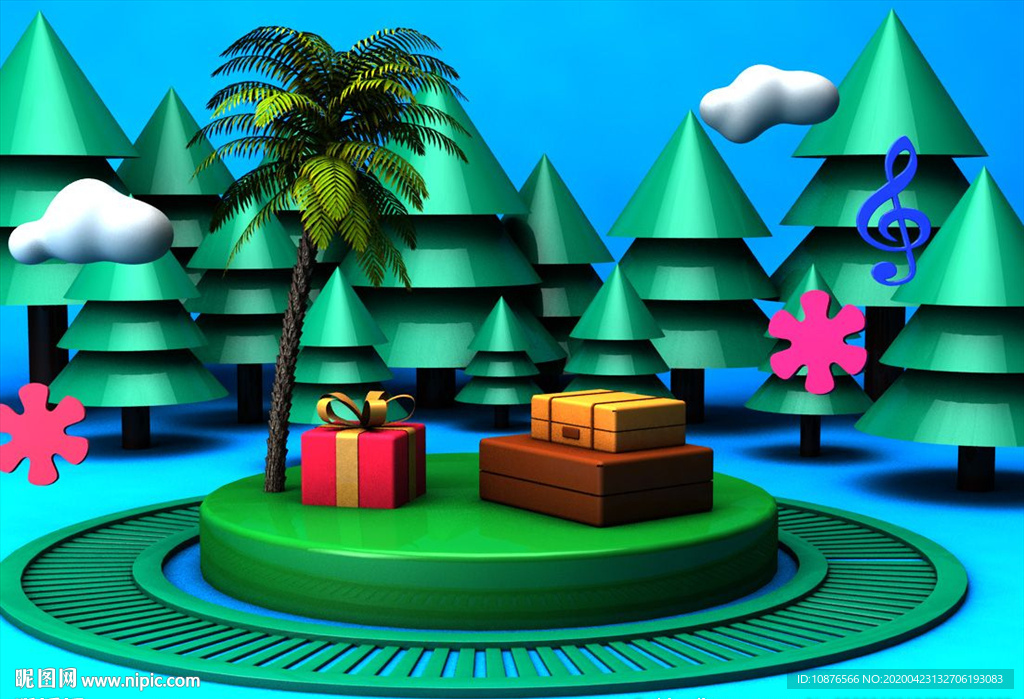 C4D 场景 C4D设计 颁奖