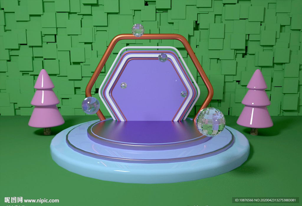 C4D 场景 C4D设计 颁奖