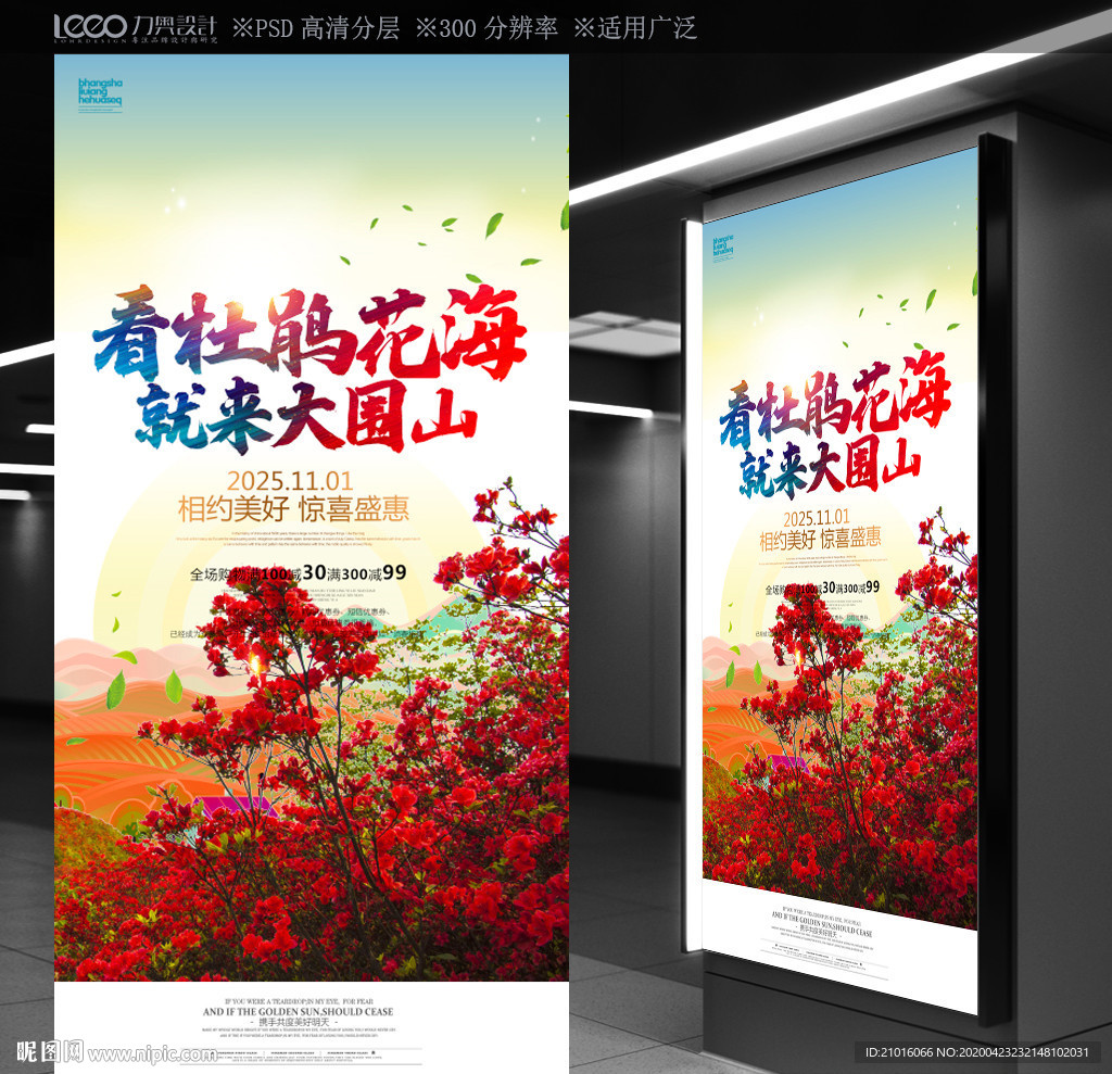 杜鹃花海