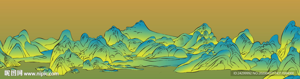 千里江山图