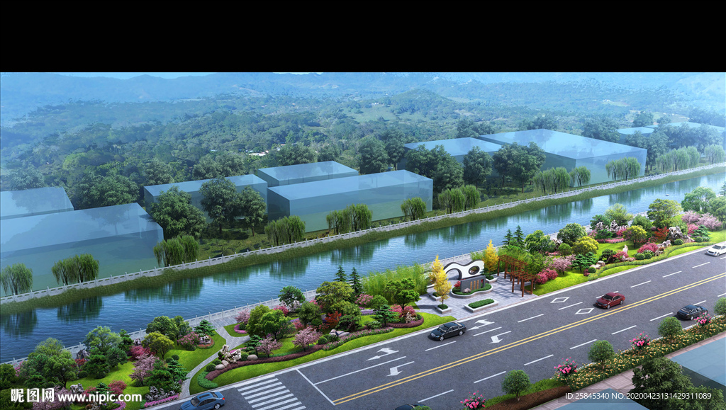 河道景观绿化