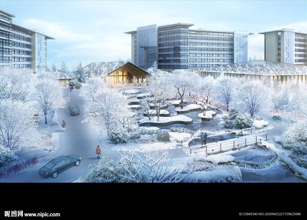 冬天雪景