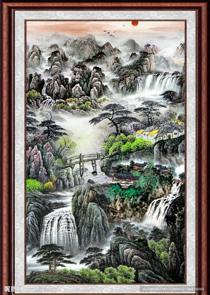 国画山水