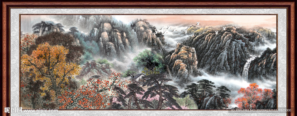 国画山水