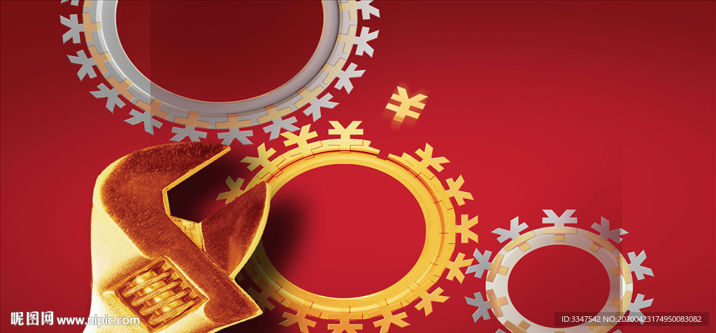 金融杠杆 背景画