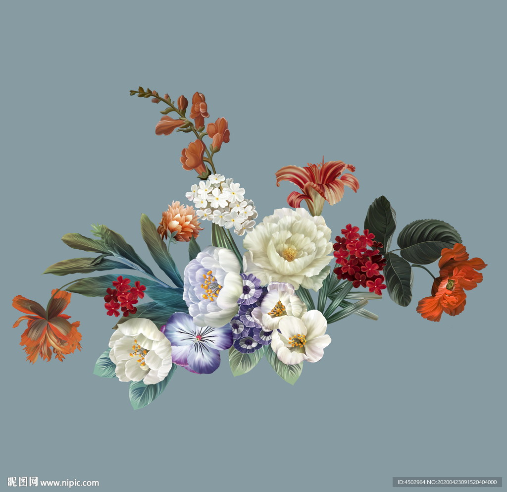 数码手绘花
