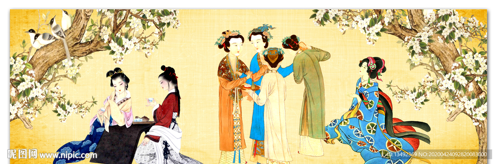 仕女图