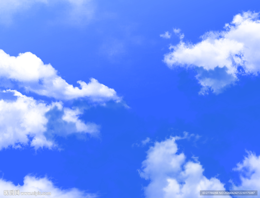 蓝天白云