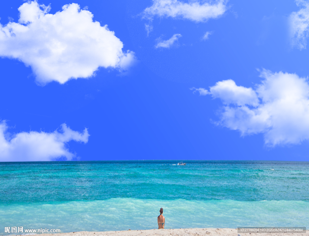大海蓝天