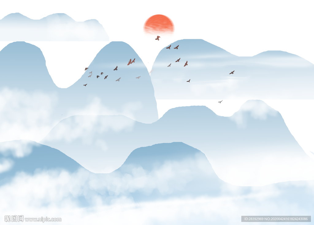 水墨山水
