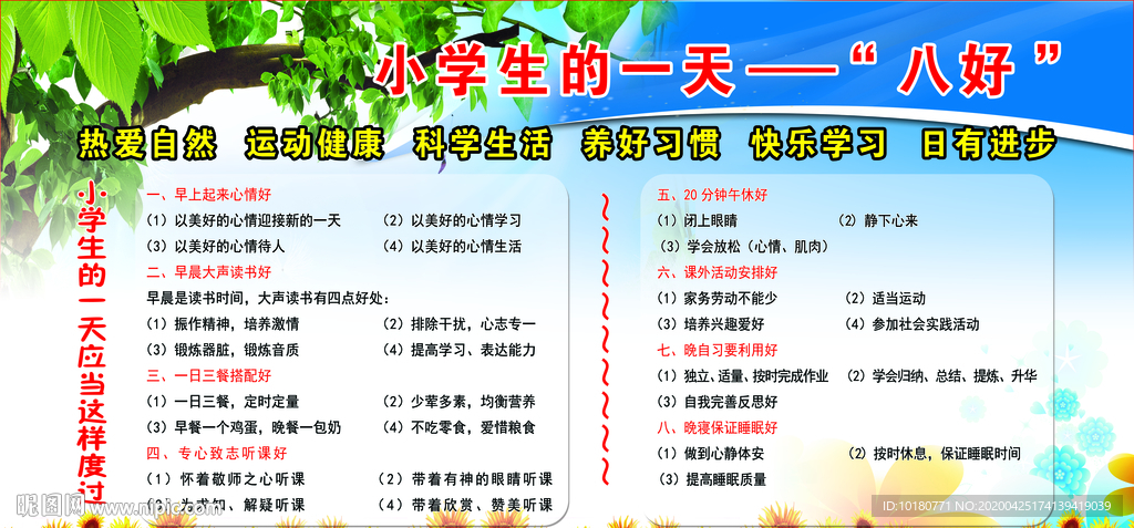 小学生的一天