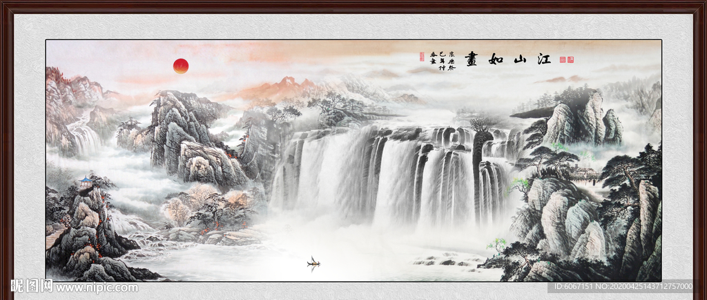 国画山水国画山水国画
