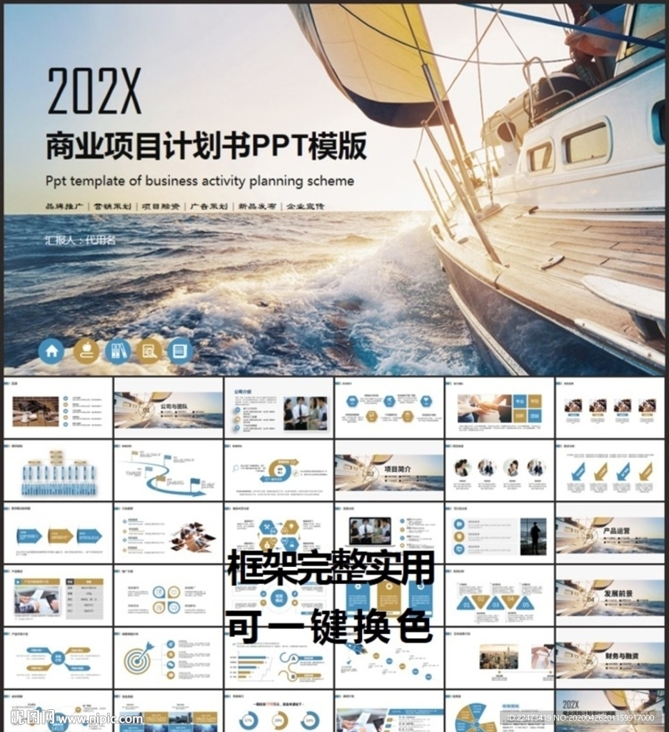 商业项目计划书PPT