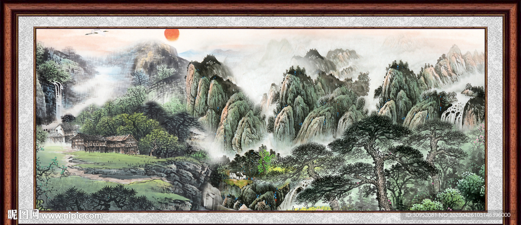 国画山水