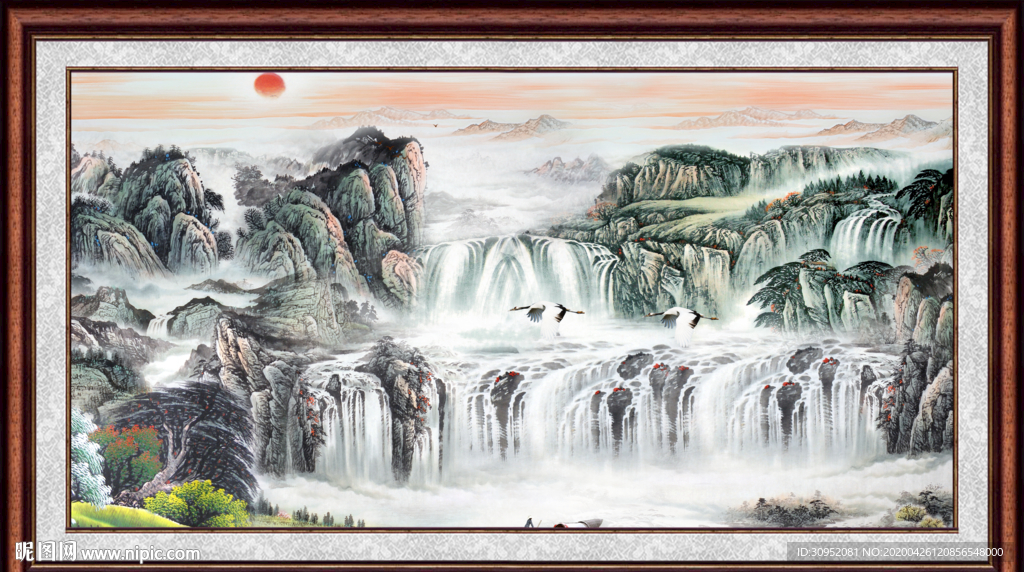 国画山水