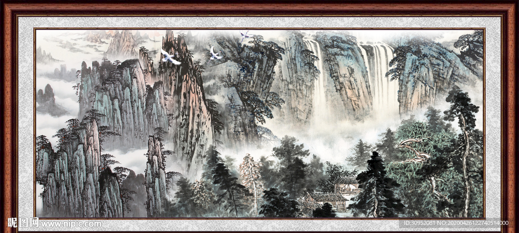国画山水