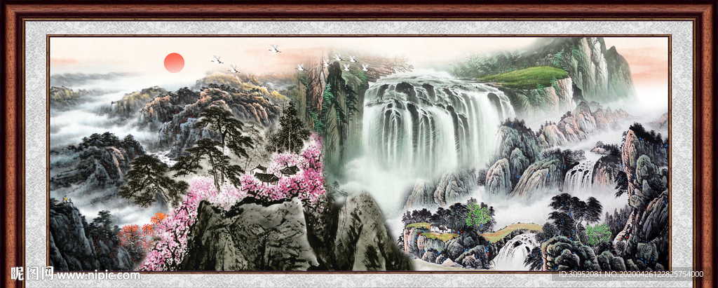 国画山水