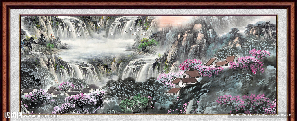 国画山水