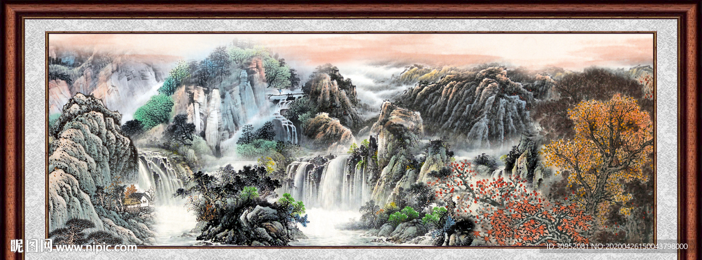 国画山水