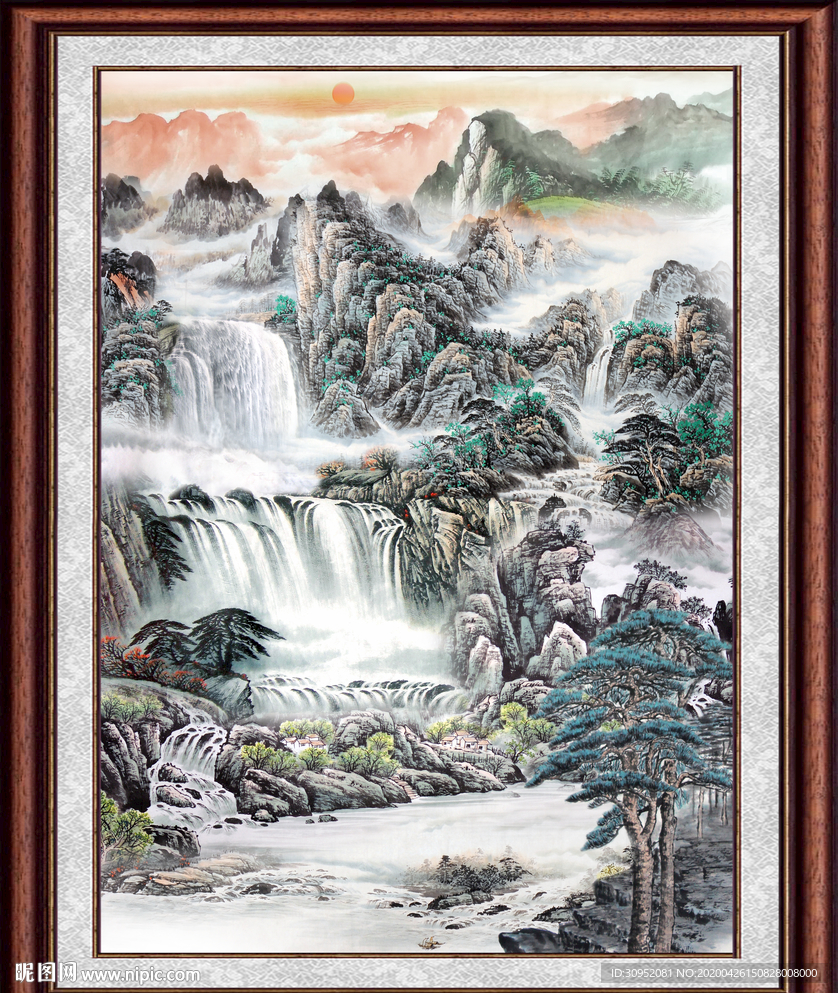 国画山水
